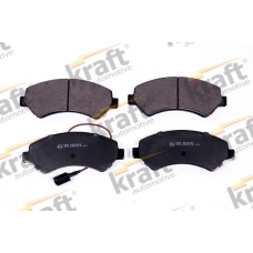 6003428 KRAFT AUTOMOTIVE Комплект тормозных колодок, дисковый тормоз