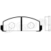 IBD-1314 IPS Parts Комплект тормозных колодок, дисковый тормоз