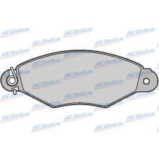 AC058662D AC Delco Комплект тормозных колодок, дисковый тормоз