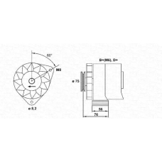 943356712010 MAGNETI MARELLI Генератор