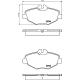 8DB 355 018-731<br />HELLA PAGID
