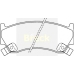 23005 00 C BRECK Комплект тормозных колодок, дисковый тормоз