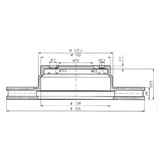 BDC4561 QUINTON HAZELL Тормозной диск