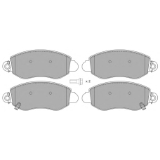 FBP-1203 FREMAX Комплект тормозных колодок, дисковый тормоз
