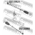 2521-308LH FEBEST Наконечник поперечной рулевой тяги
