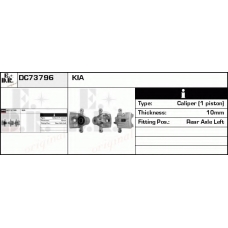 DC73796 EDR Тормозной суппорт