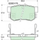 GDB3175<br />TRW<br />Комплект тормозных колодок, дисковый тормоз