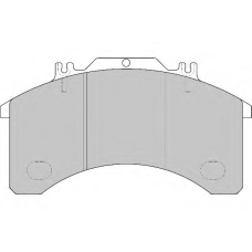 DCV770 DURON Комплект тормозных колодок, дисковый тормоз
