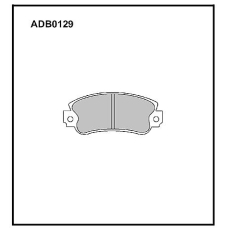 ADB0129 Allied Nippon Тормозные колодки