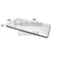 82D0325161A WEBASTO Фильтр, воздух во внутренном пространстве
