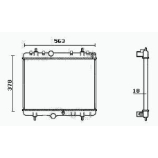 RM0383 EQUAL QUALITY Радиатор, охлаждение двигателя