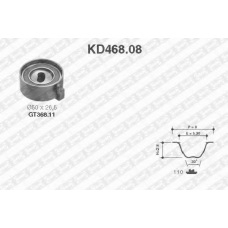 KD468.08 SNR Комплект ремня грм