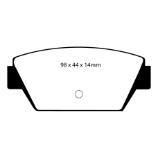 DP4576R EBC Brakes Колодки тормозные