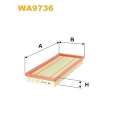 WA9736 WIX Воздушный фильтр