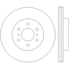 MDC1960 MINTEX Тормозной диск