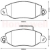 572564B BENDIX Комплект тормозных колодок, дисковый тормоз