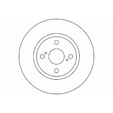 MDC1302 MINTEX Тормозной диск