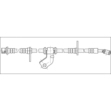 G1903.72 WOKING Тормозной шланг