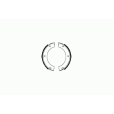 09-0493 E.T.F. Комплект тормозных колодок, стояночная тормозная с