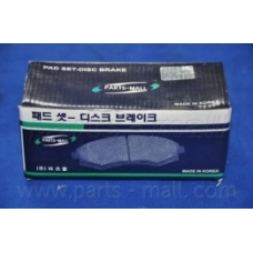 PKA-031-S Parts mall Комплект тормозных колодок, дисковый тормоз
