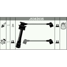 J5382035 NIPPARTS Комплект проводов зажигания